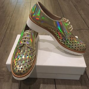 Tosca Blu Perforated Oxfords
